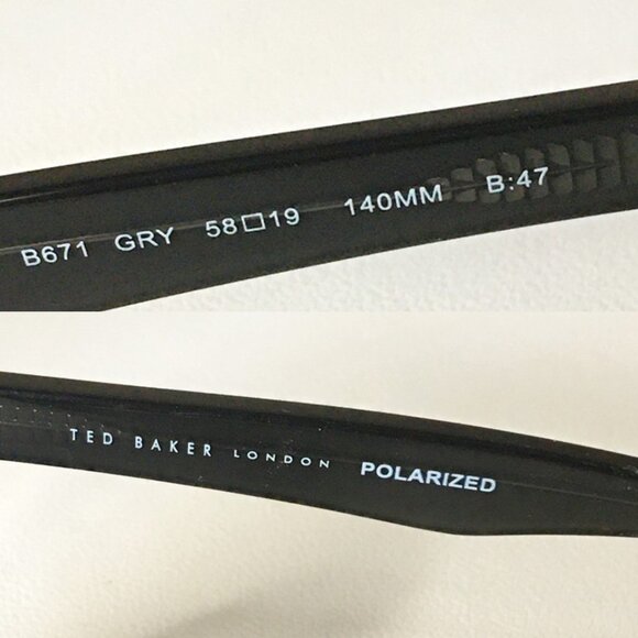 TED BAKER London  | Polarized Sunglasses // B671  🕶️  BRAND NEW!!! - Picture 15 of 16